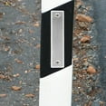 thumbnail image 1 of DINHEAROM Guardrail Reflector For Night Driving Acrylic White 2Set 7.1x1.6x0.2in, 1 of 6