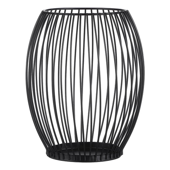 MLINS 2pcs Iron Wire Fruit Basket Tabletop Basket Coffee Pod Basket Snack Vegetable Storage Basket for Kitchen