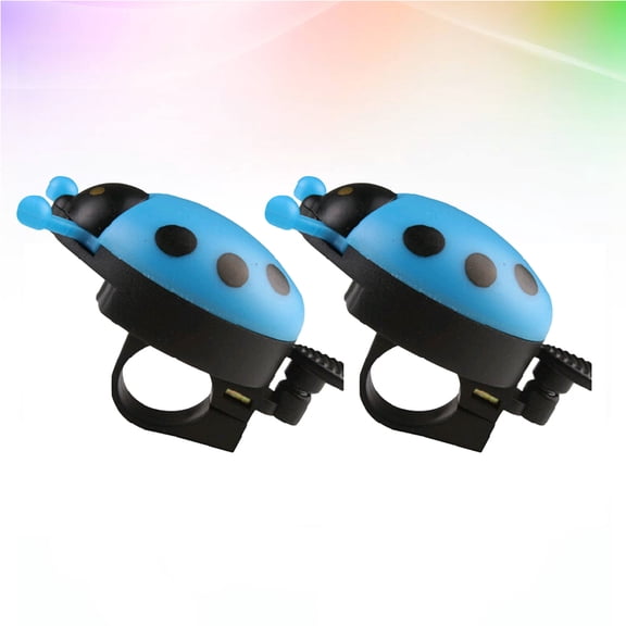 MLINS 2pcs Lady Bells Kids Bike Bell Ring Ringer Accessories (Blue)
