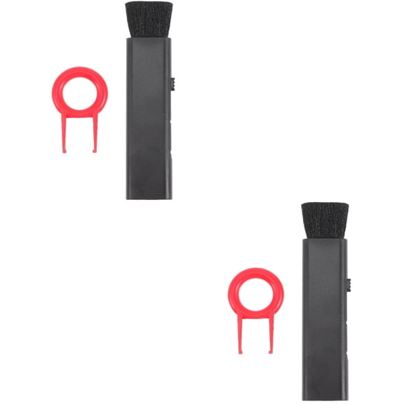 MLINS 2pcs Laptop Keyboard Cleaning Brush Portable PC Electronics Cleaner with Keycap Puller