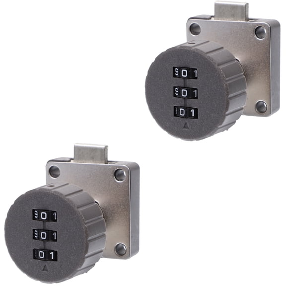 FOMIYES Mlins 2Pcs Keyless Combination Lock for Gym Office School Home
