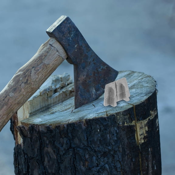 MLINS 2pcs Metal Wedges For Splitting Axe And Hammer Essential Tool For Handle Fixing And Maintenance Metal Wedges Hammer Wedge Replacement