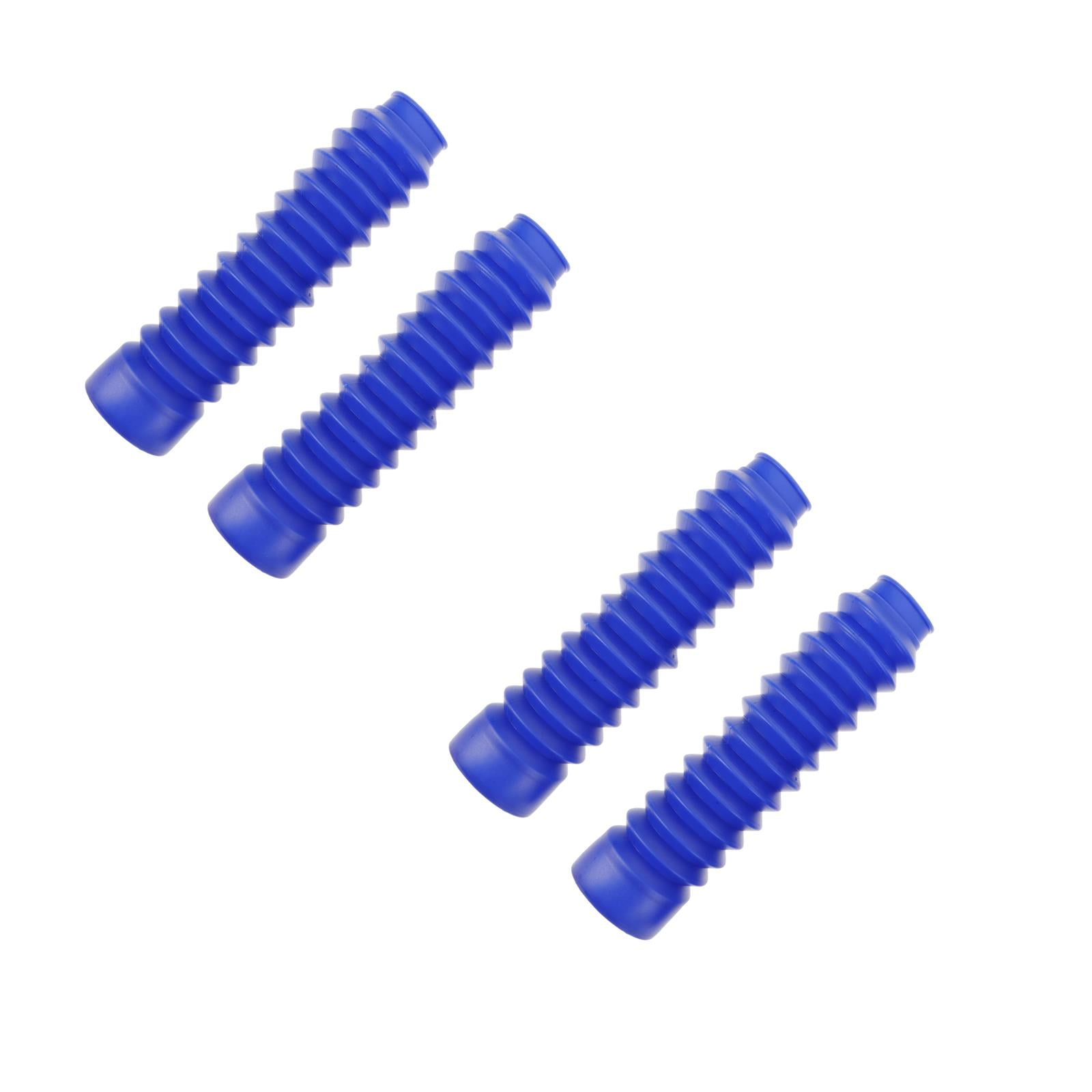MLINS 2pcs Motorcycle Fork Shock Protector Motorcycle Fork Guard Motorcycle Fork Damping Cover For Dirt Bike Fork Saver Front Fork Blue