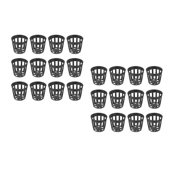 MLINS 2pcs Net Pots Garden Net Cups: 50Pcs Hydroponic Pots Hydroponic Cups for Aquaponics Orchids Hydroponics