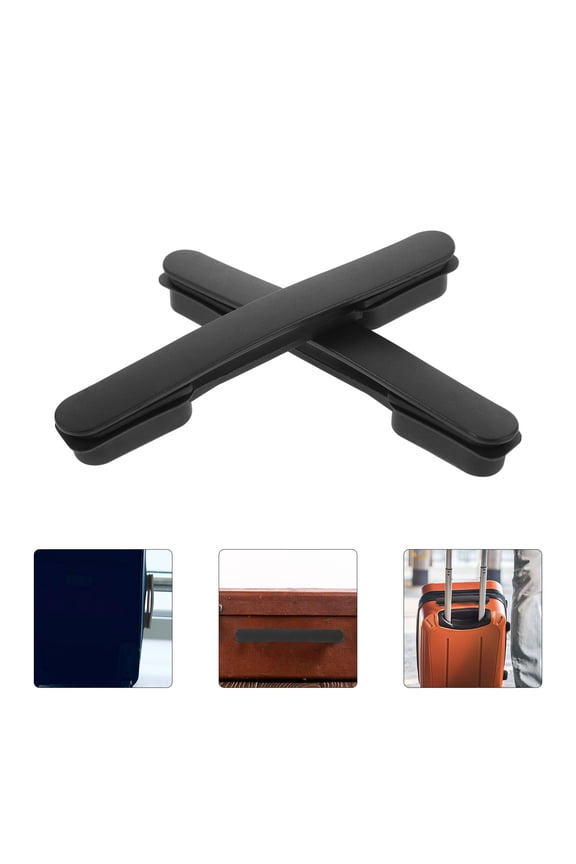 2pcs Plastic Luggage Handle Replacement for Suitcase Travel Carrying Grip Home Box Case