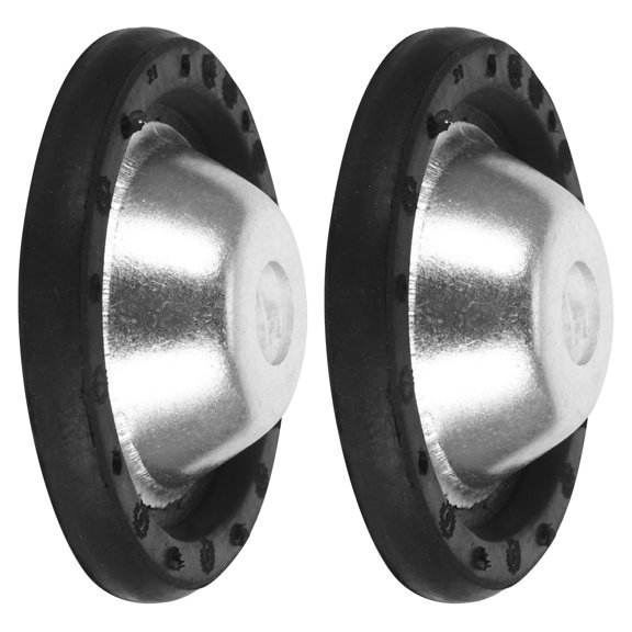 MLINS 2pcs Rear Shock Absorber Mount Plates Steel Shock Absorber Plates Easy Installation Vehicle Rear Suspension Damper