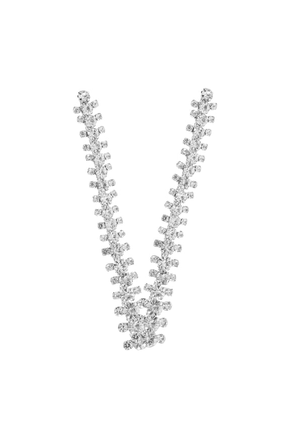 2pcs Rhinestone Shoe Chain Diy Shoe Decoration Women Shoe Chain Footwear Jewelry For Sandals And High Heels Fashionable Shoe Accessories