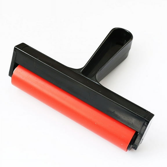 DINHEAROM Rubber Roller Assorted Color 2Pcs 6.5x4.7x1.5In