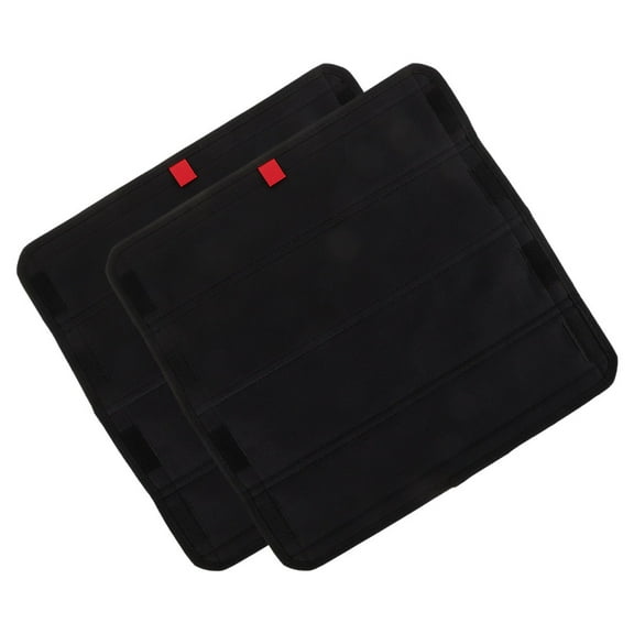 MLINS 2pcs Rv Door Window Shade Cover Rv Blackout Window Cover With Uv Protection And Privacy Features 16.11x16.11x0.16in Foldable Waterproof Fabric