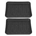 thumbnail image 1 of Milisten 2-Pack Plastic Boot Tray for Home Floor , Entryway and Hallway Shoe Organizer Mat, 1 of 8