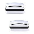 thumbnail image 1 of MLINS 2pcs Silver Cufflink Cuff Link Paper Cuboid Gift Box, 1 of 1
