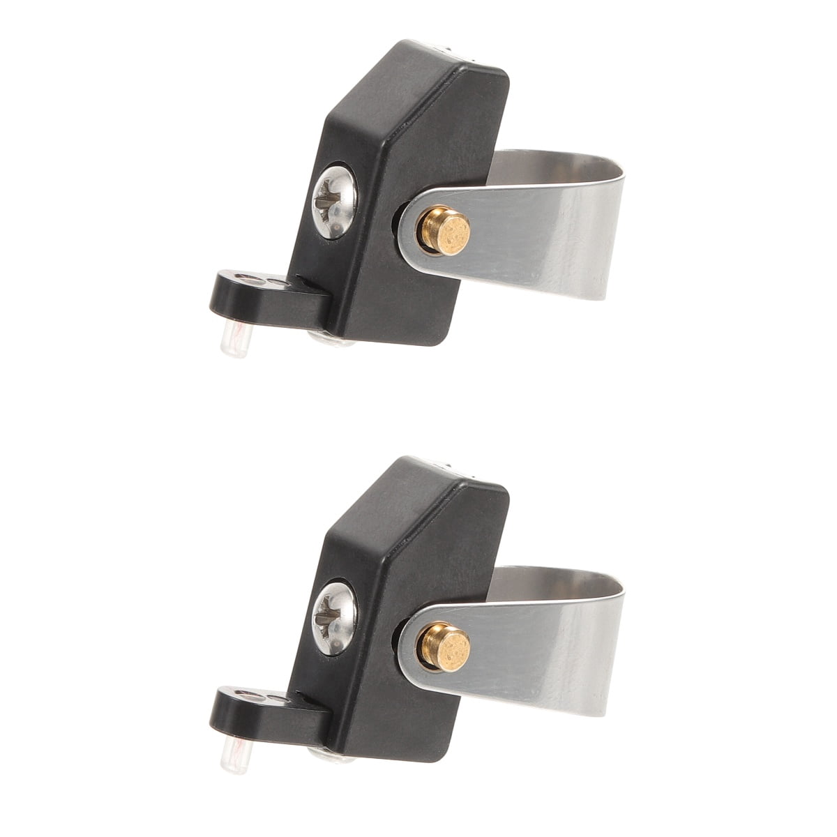 MLINS 2pcs Stainless Steel Erhu Qianjin String Adjuster Replacement Part Erhu Adjuster Professional Fine Tuner