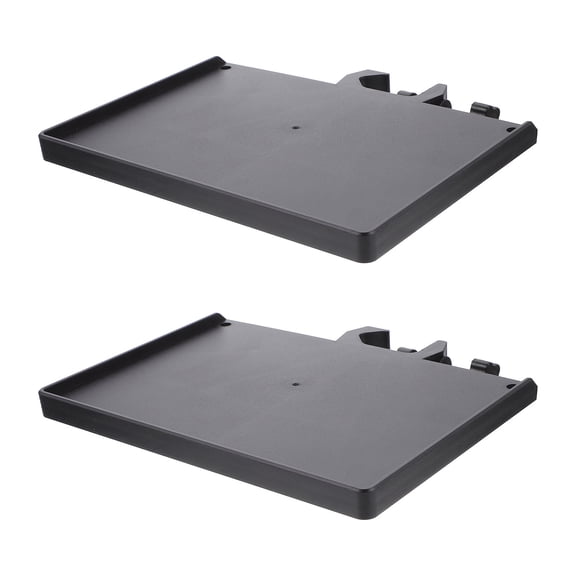 PTOOTP 2Pcs Durable ABS Sound Holder Tray for Microphone Stand Clamp on Storage
