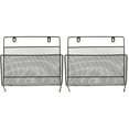 thumbnail image 1 of MLINS 2pcs Wall Mounted Storage Shelf Wall Sundries Organizing Rack Wall Magazine Holder, 1 of 8