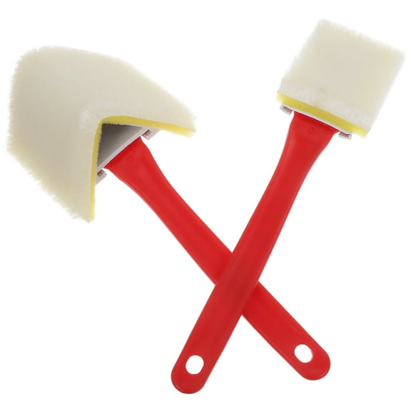 MLINS 2pcs Wall and Ceiling Edge Painting Tool Multi-Functional Paint Brush Triangle Brush for Trim and Corner for Home Painting Projects