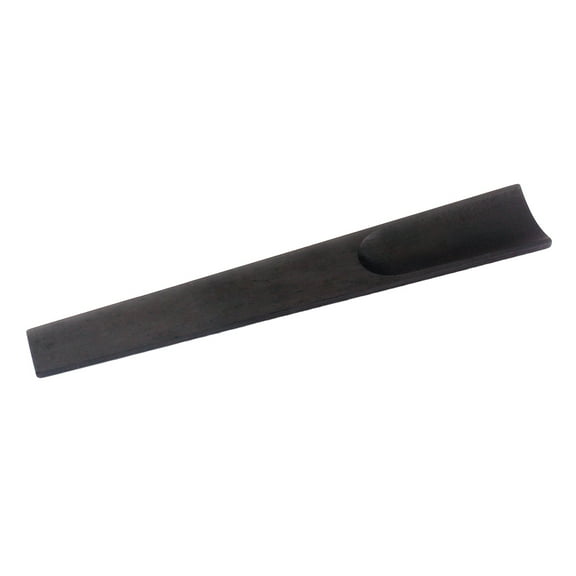 MLINS 3 /4 Parts Violin Fingerboard Ebony Block for Violin 24.7X3.7X2.3cm Black
