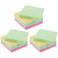 thumbnail image 1 of HEALEEP Colored Note Pads Multi-Colored 3Pack 2.99X2.99X0.39in, 1 of 8