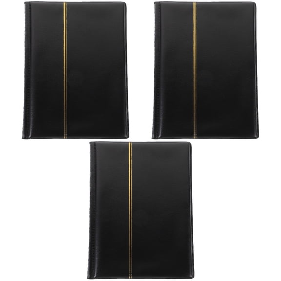 MLINS 3 Count Collectors Coin Collection Book Dollar Holder Nickel