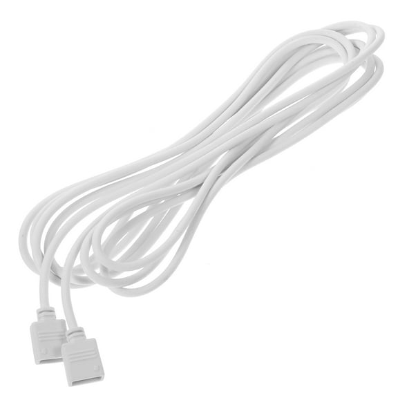 MLINS  3 Meters RGB Extension Cable Light Strip Cord LED Lights White