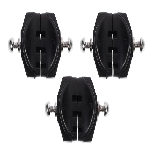 MLINS  3 Pairs Bike Brake Pads Replacement Mountain Blocks Fitness
