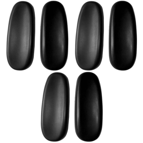 MLINS 3 Pairs  Office Chair Armrests Gaming Chair Armrest Revolving Chair Arm Rest Armchair PU Pads