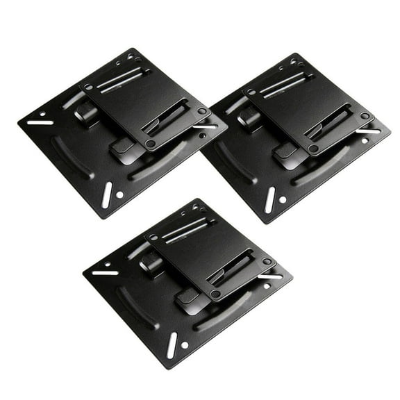 MLINS  3 Pcs 1424-Inch LCD TV Wall-Mounted Bracket Computer Monitor Stand Black