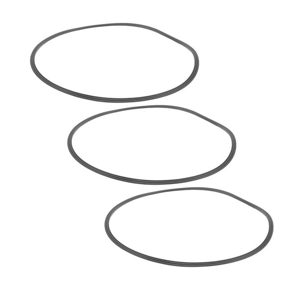 DINHEAROM 3Pcs Bar Stool Floor Protectors Rubber Rings for Hardwood Noise Reduction