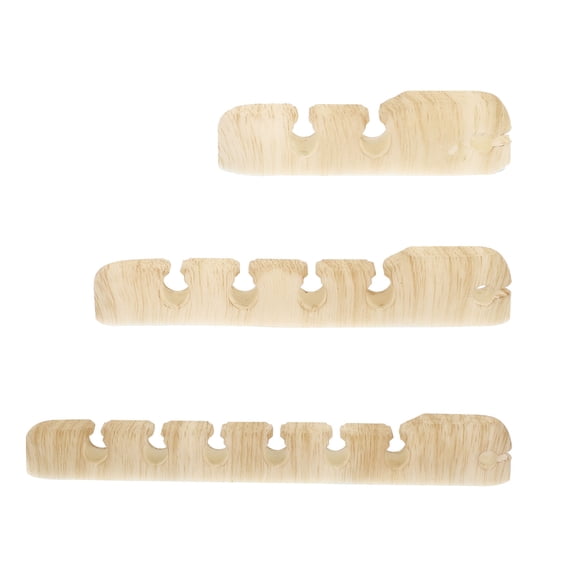 MLINS 3 Pcs Cords Cable Manager Organizer Cell Phone Charger Holder Desk Management