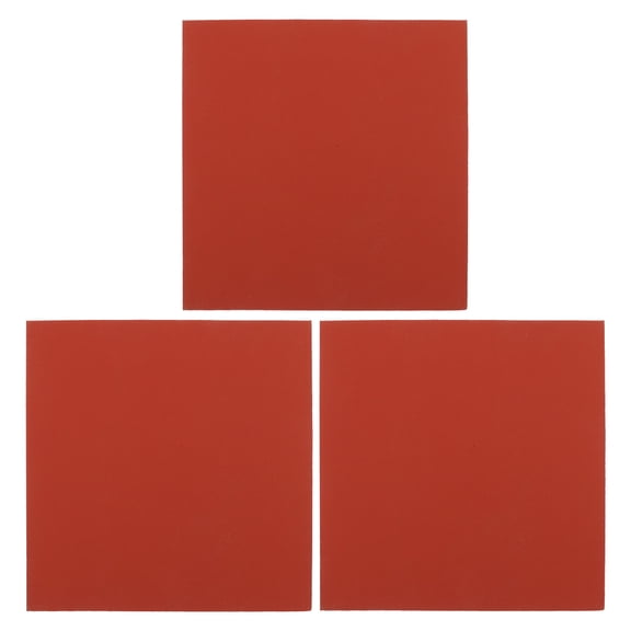 FELTECHELECTR 3pcs Mat Rubber Pad For Heat Transfer Printing Durable Insulation Pad Aging Design For Long Term Use