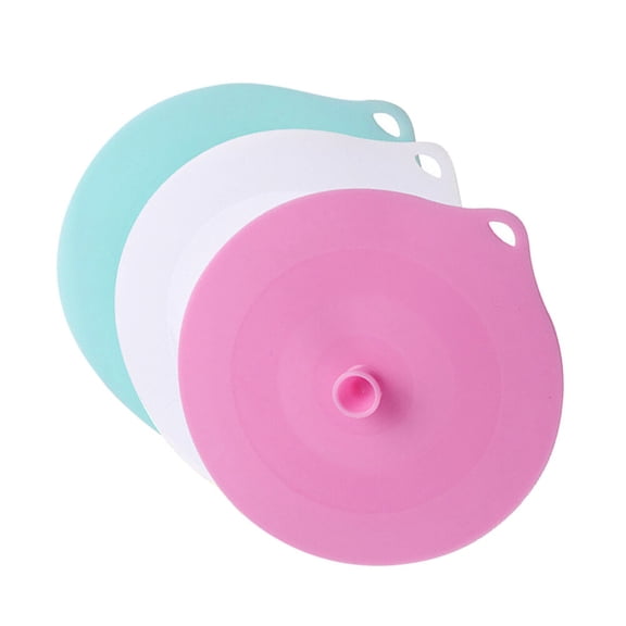 MLINS 3 Pcs Fruit Fly Prevention Lids Reusable Cup Lids M