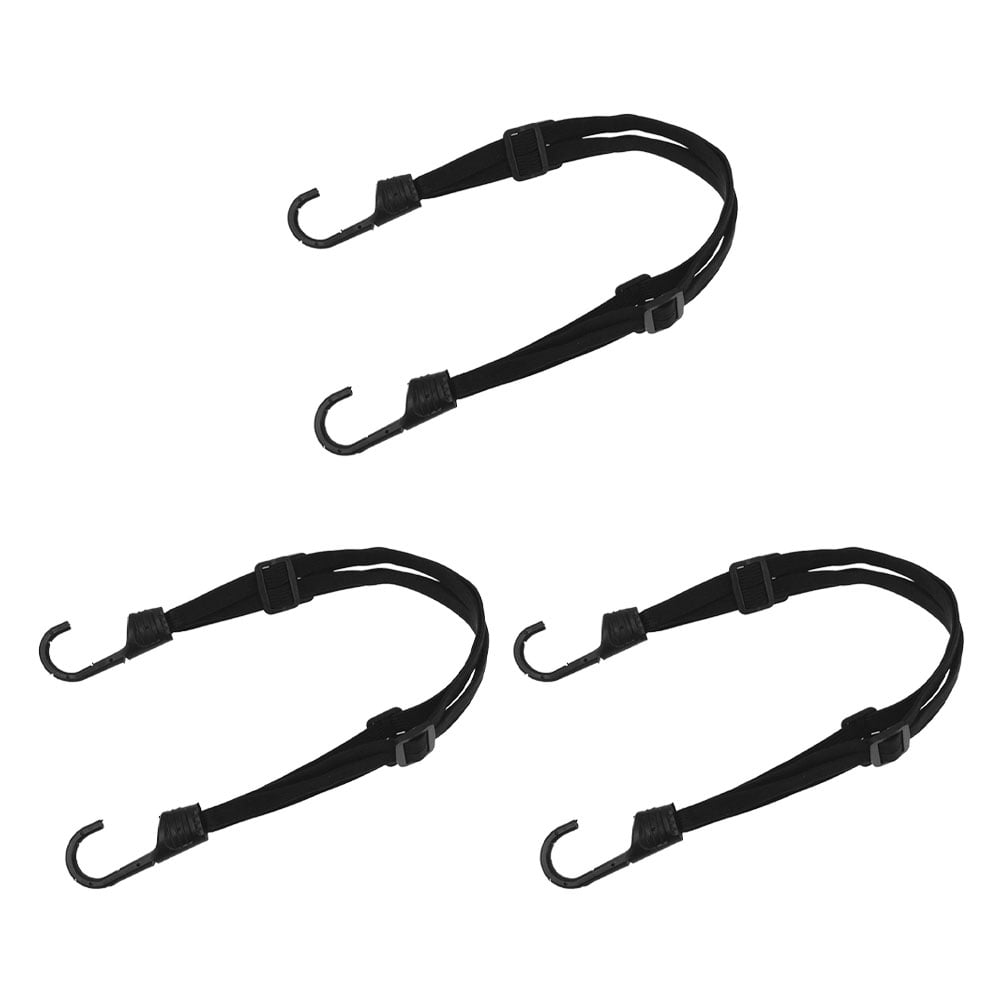MLINS 3 Pcs Luggage Straps Roof Rack Motorcycle Sliding Buckle Cargo Steel