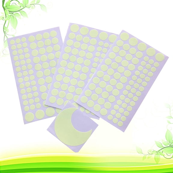 MLINS 3 Pcs Luminous Wall Sticker Glowing Decals Decorative Stickers