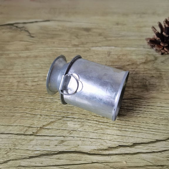 MLINS  3 Pcs Mini Flower Pot Decoration Succulent Bucket Mother Silver