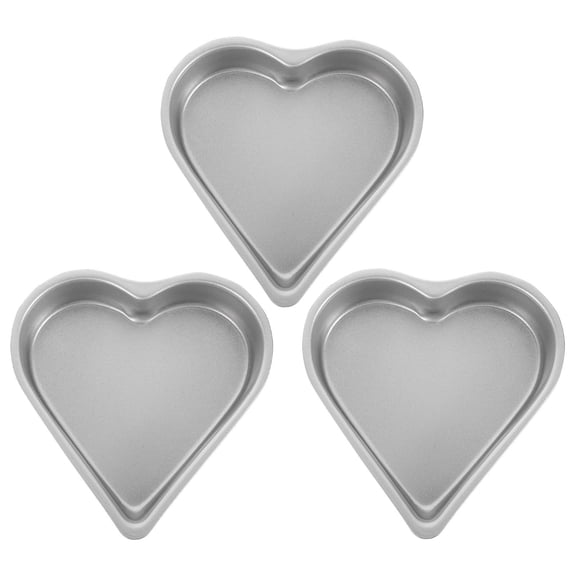 MLINS 3 Pcs Mold Shape Heart-Shaped Practical Molds Daily Cooking Child
