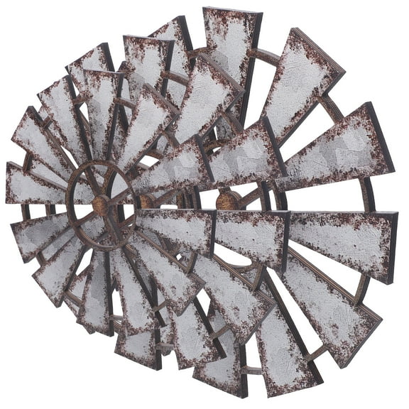 MLINS 3 Pcs Rustic Home Decor Farmhouse Wall Art Windmill Windmills Hanging