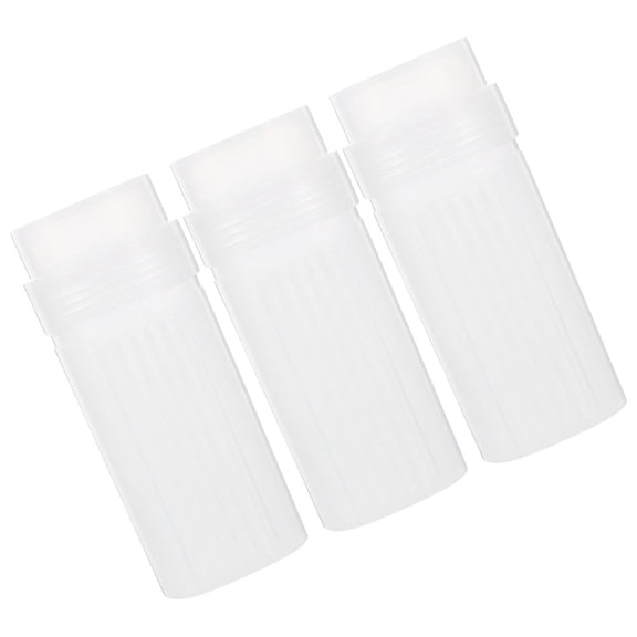 MLINS 3 Pcs Slide Staining Jar 9.00X3.70X3.70CM Transparent