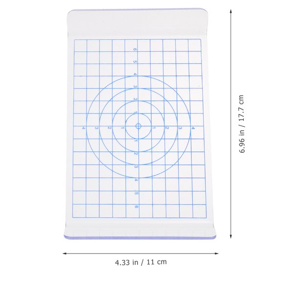 DINHEAROM Diy Tools Acrylic Sheet Boards Blue 3Pcs 7X4.3X0.8In