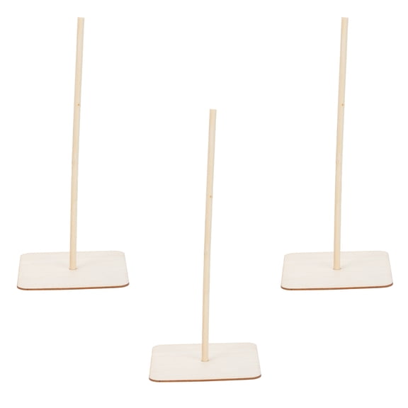 DINHEAROM Donuts Display Stand Khaki 3 Sets Coffee Shop Decor