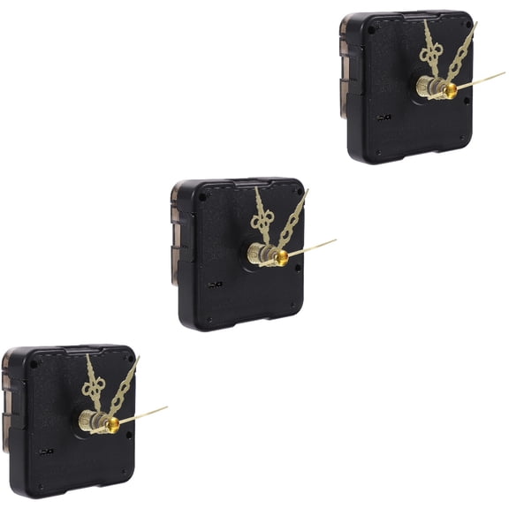 MLINS  3 Sets Wall Clock Movement Small Hands Needles Clocks Golden