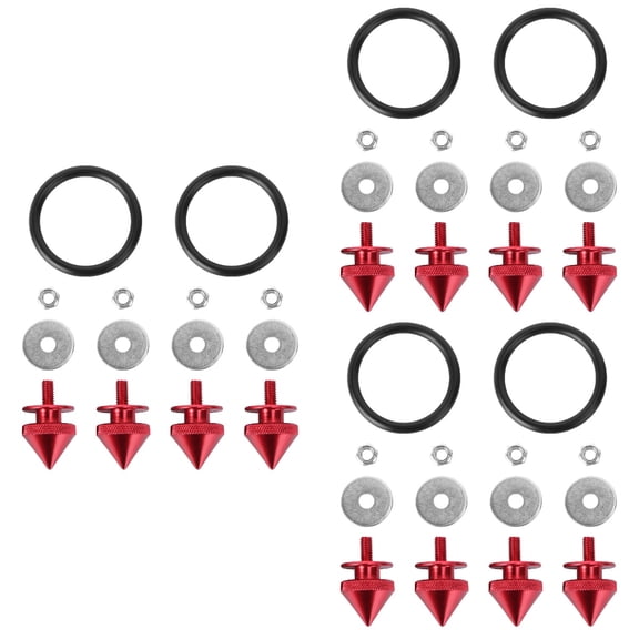 MLINS 3 Sets  of Car Modification Reinforcement Screw Refit Gasket Bumper Accessory