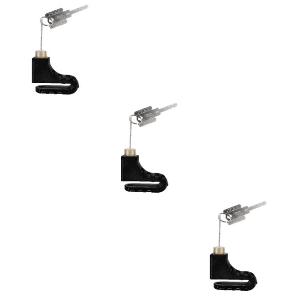 MLINS 3 Sets of Motorcycle Disc Brake Lock Bike Cycling Disc Brake Wheel Lock Motorcycle Disc Brakes Lock