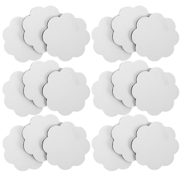 MLINS 30 Pcs Coaster Sublimation Blanks 10.00X10.00X0.20CM White