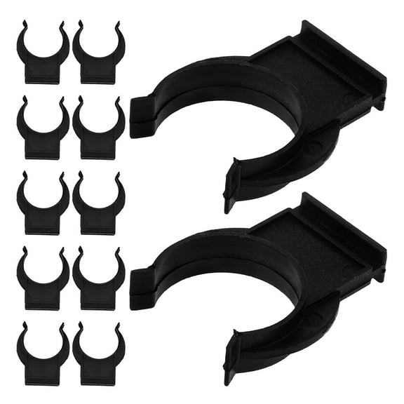 MLINS 30 Pcs Leg Levelers for Furniture Heavy Duty Clips Clamp Tape Clamps Black