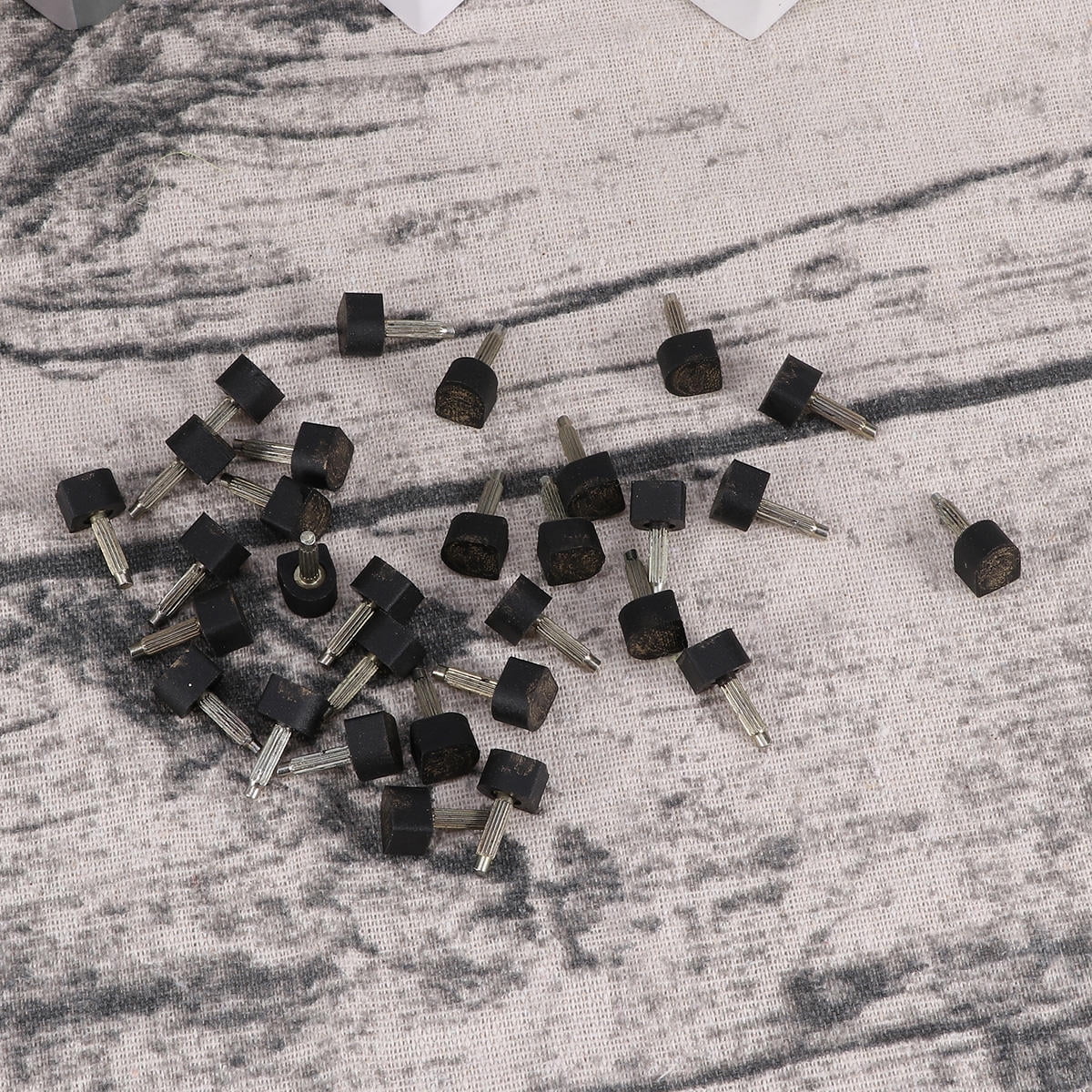 MLINS 30 Pcs Replacement Tap Shoe Heels Tips Inserts for Women Toe