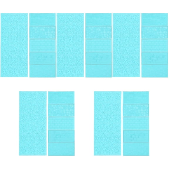 MLINS 30 pcs Clay Crafts Impression Mats convenient Embossing Mats Clay Crafts DIY Tools