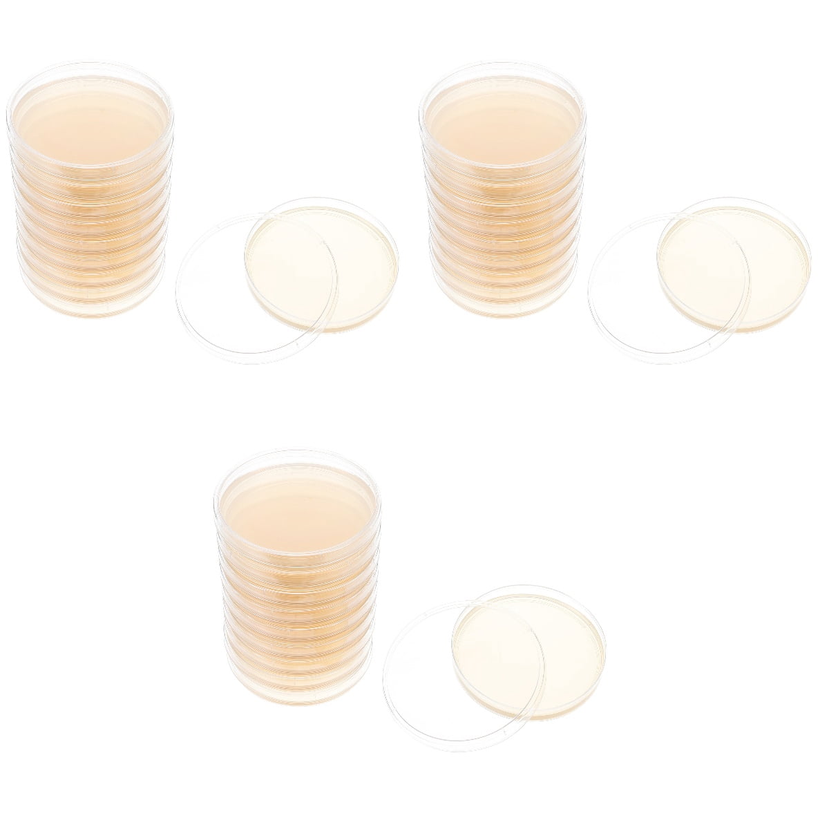 MLINS 30 pcs Petri Dishes with Lids Clear Petri Dish Educational STEM ...