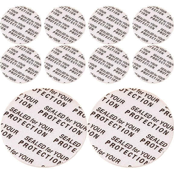 MLINS 300 Pcs Flask Caps Seals Pressure Bottle Sealer Gasket Foam Lid Liner