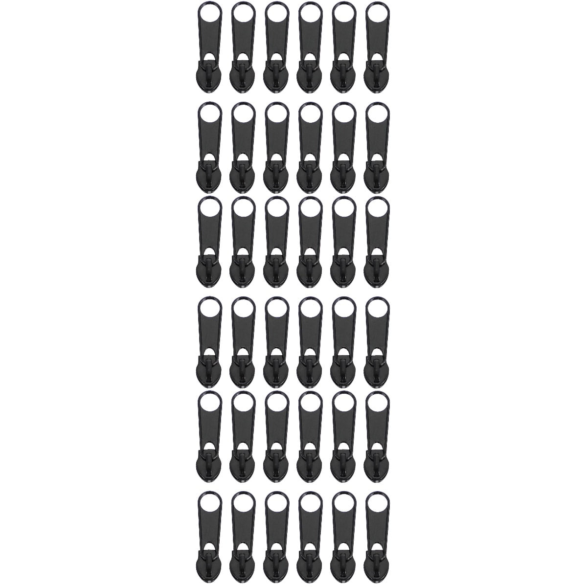 MLINS 300 pcs  Zipper Puller Clothing Pants Zipper Slider Replacement Accessories