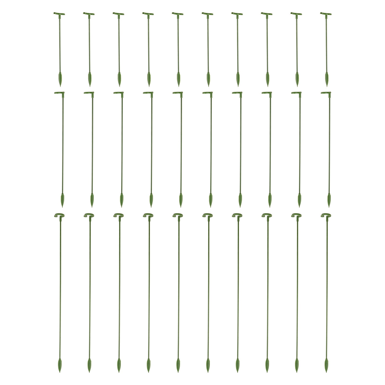 MLINS 30PCS Small Potted Plant Support Fixed Succulents Orchid Rack(3 ...