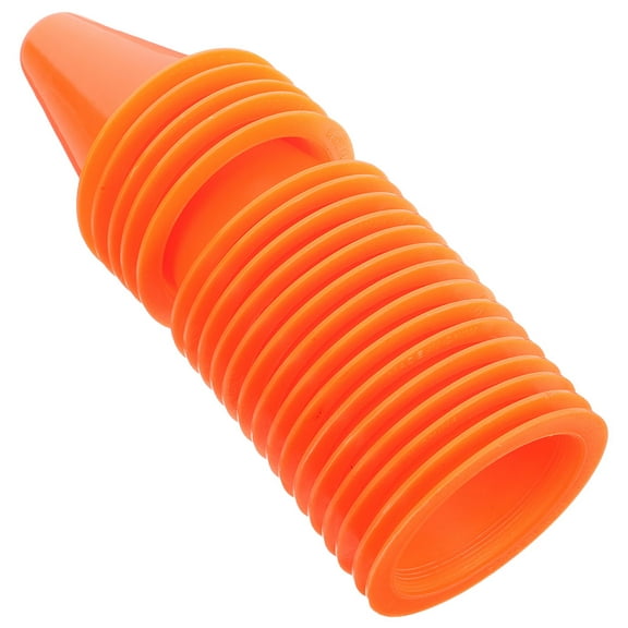 MLINS Orange PE Traffic Cones for Outdoor Use Bright and 30 Pcs Roller Skating Marker Cones
